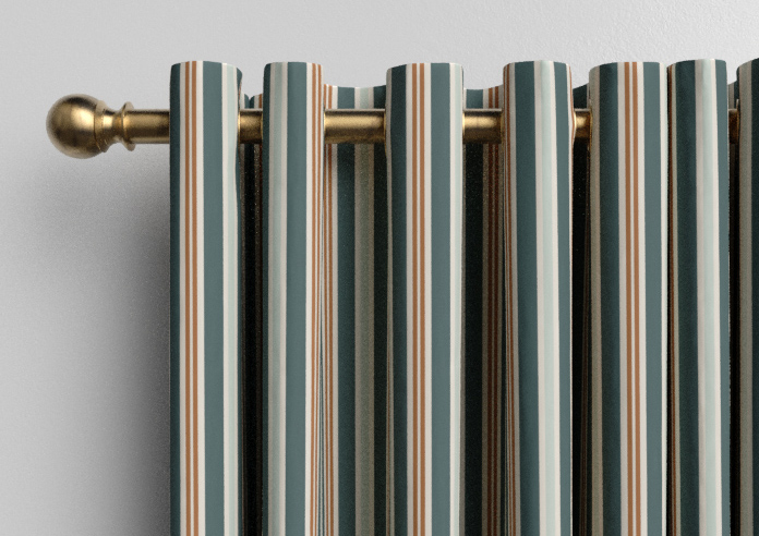 The British Stripe Co. Charles, Teignbridge No.1 - Made to Measure Curtains - Image 12